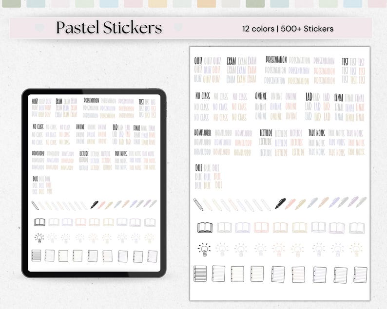 Hyperlinked Digital Note Template, Cornell Notes, Student Note Taking ...