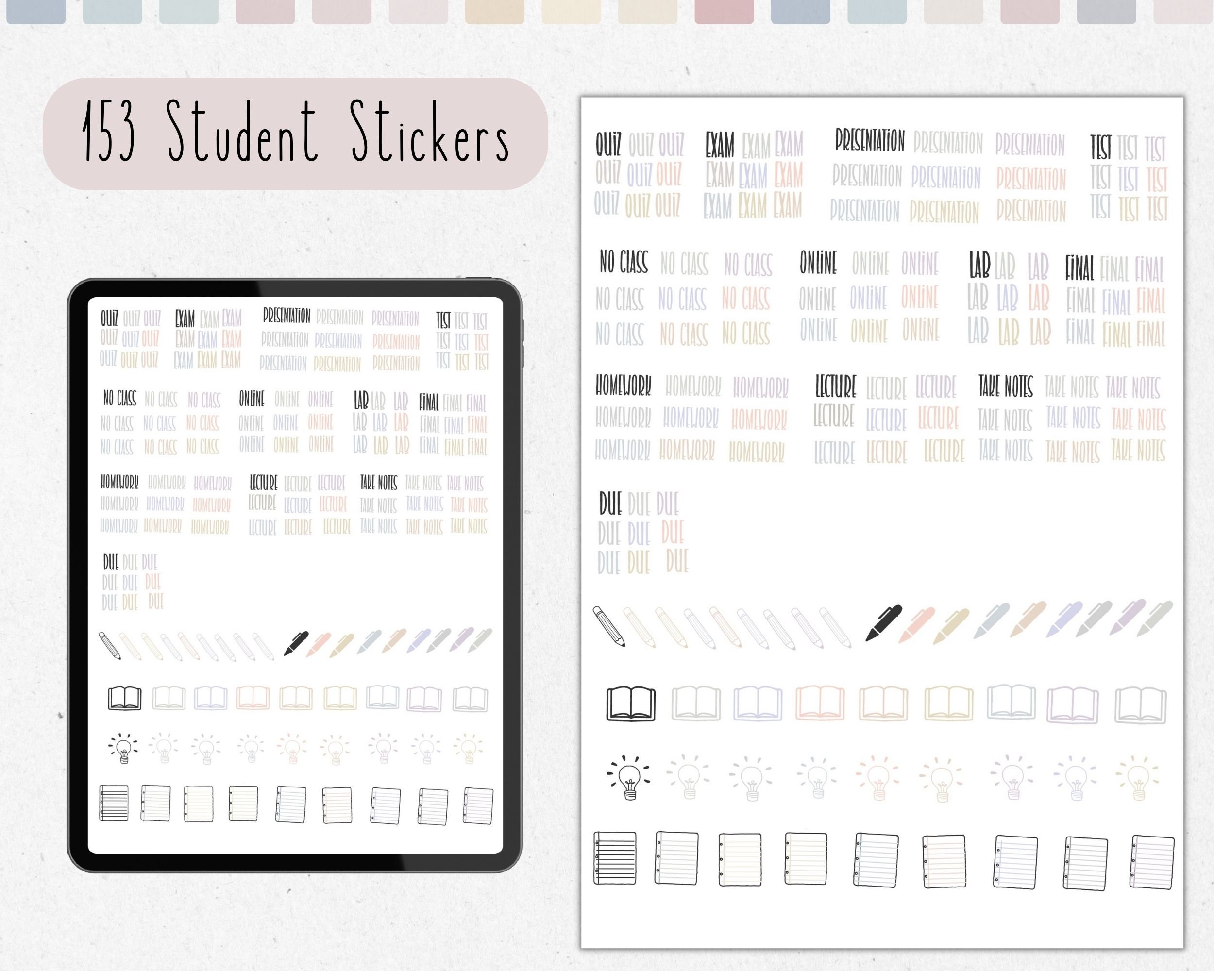 Digital Student Notebook With Hyperlinked Sections Cornell Note ...