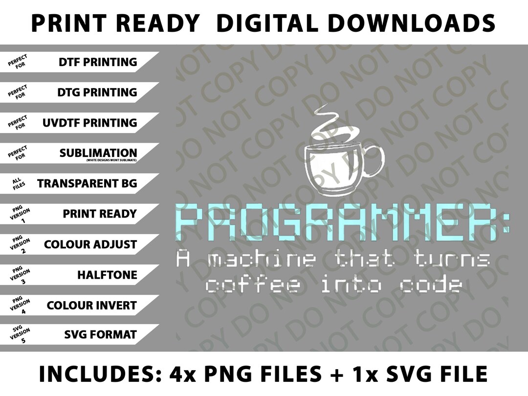 Computer Programmer Definition Coffee Into Code Funny Coding Premium ...