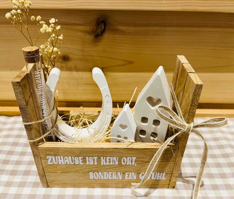 Geschenk zum Einzug, Geldgeschenk, kleine Aufmerksamkeit, Einzugsgeschenk Bild 4