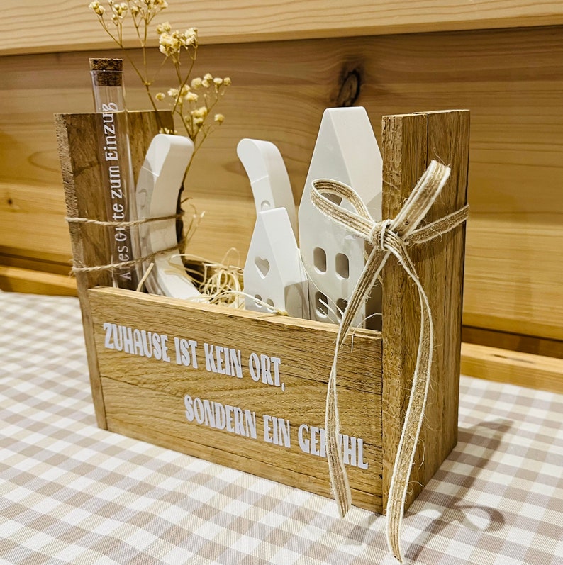 Geschenk zum Einzug, Geldgeschenk, kleine Aufmerksamkeit, Einzugsgeschenk Bild 3