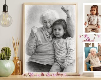 Clean Memorial Photo Edit | Minimal in Loving Memory Portrait ...