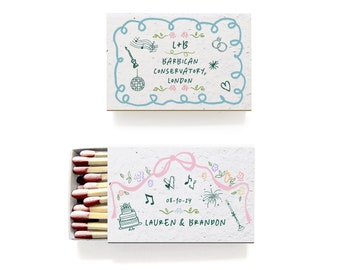 Custom Matchbooks,Custom Matches,Personalized Matches,Wedding Matches,Custom Matchbox,DOUBLE SIDED,wedding matchbooks,till death,match books