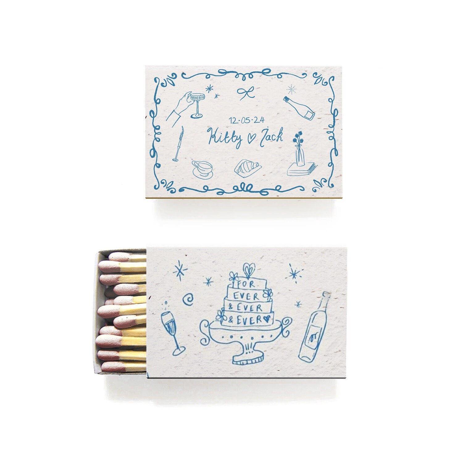 Custom Matchbooks,custom Matches,personalized Matches,wedding Matches