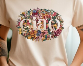 Ciao Bella Bella Ciao Shirt, Italy Hello Italian Style Tshirt, Europe Travel Tee, Made in Italy Shirt Unisex