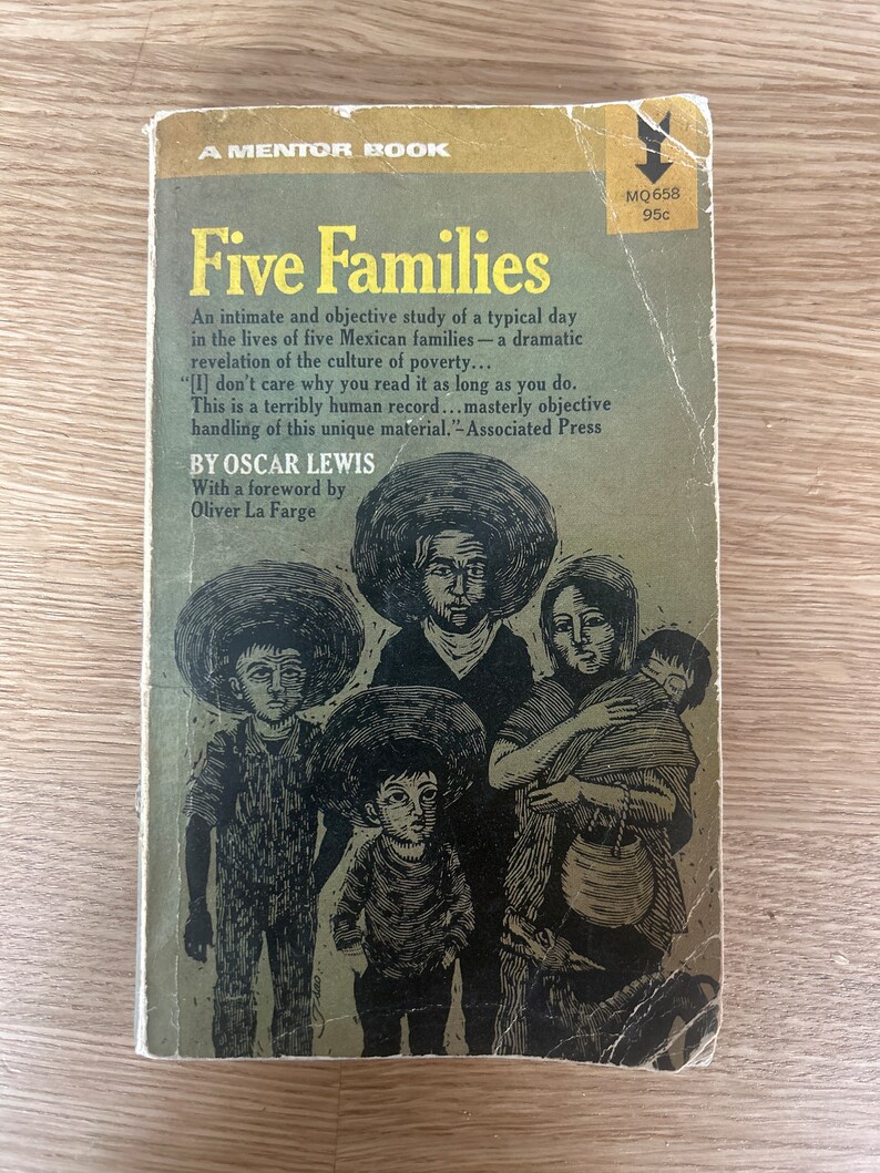 Five Families, by Oscar Lewis - Etsy