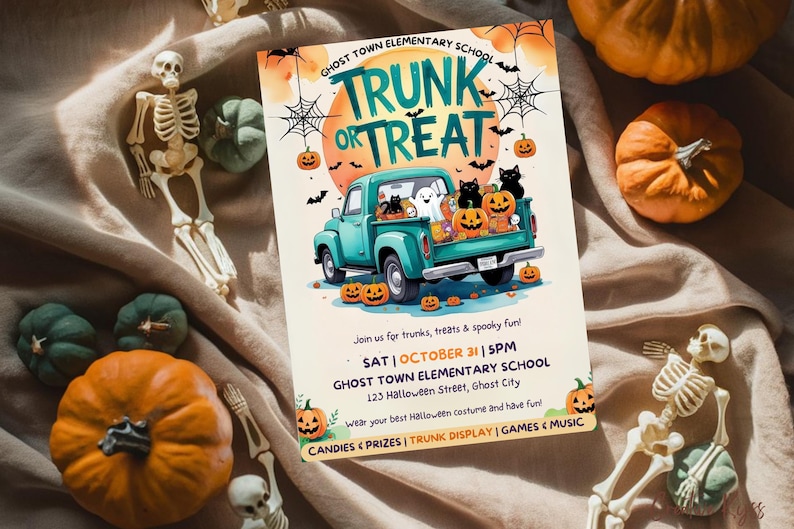 Trunk or Treat Invitation