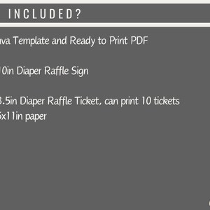 Elephant Baby Shower Diaper Raffle Sign, Boy Elephant Diaper Raffle ...