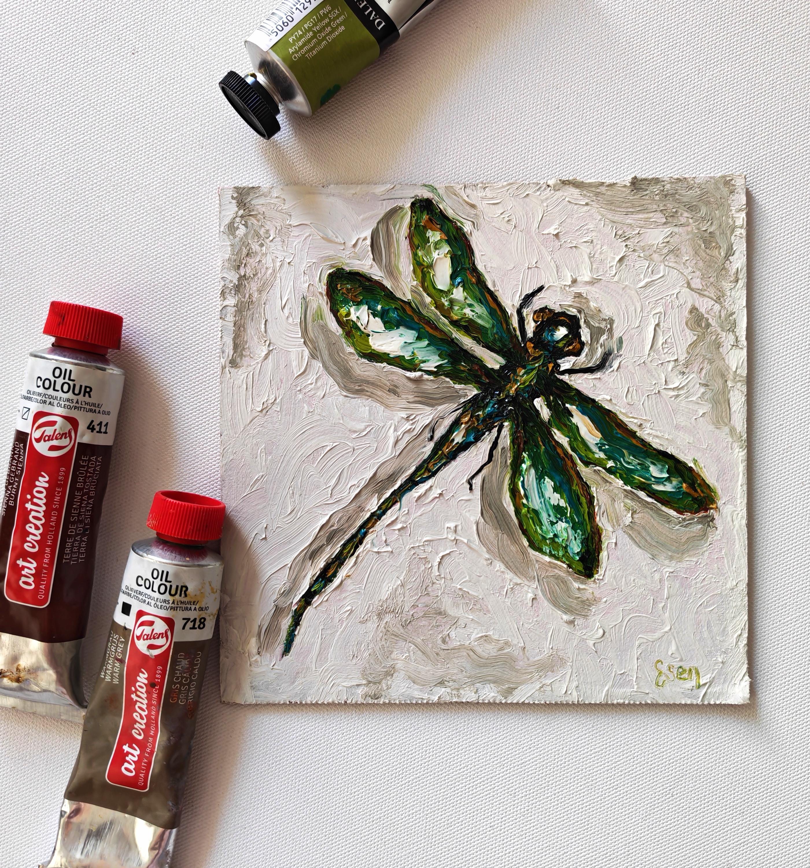 Oil Painting Tutorial – Beginners – Dragonfly Impasto Art (PDF & Video ...