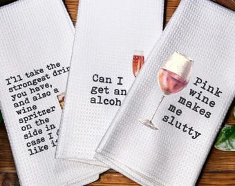 New Girl-inspired tea towels - Set of 2 or 3!