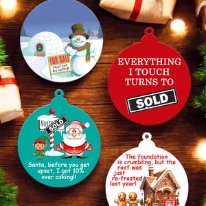 Realtor Ceramic Ornaments