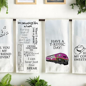 Kökshanddukar inspirerade av Love on the Spectrum - Set med 2, 3 eller 4!
