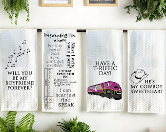 Love on the Spectrum Inspired Tea Towels - Set of 2, 3 or 4!