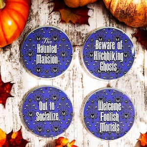 Haunted Mansion-inspirierte Untersetzer - 4er-Set!