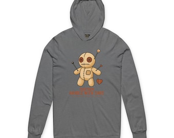 Hantera med försiktighet Voodoo Doll Hoodie