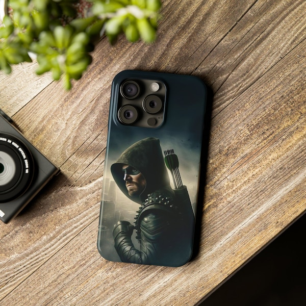 Arrow TV Series Phone Case, Green Arrow Phone Case, Arrow Phone Case, iPhone 7 8 X 11 12 13 14 Plus Pro Max & More