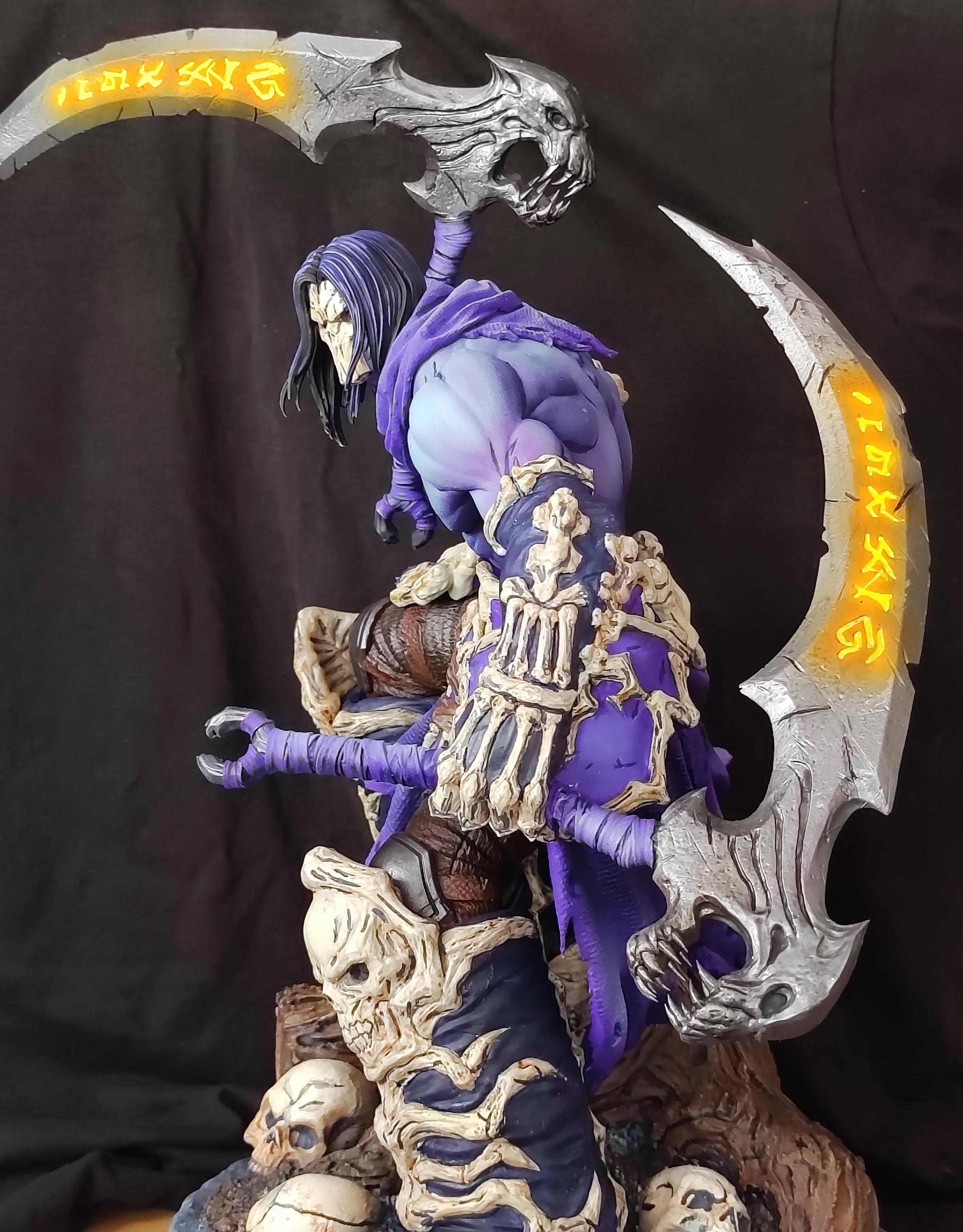 CA3D Darksiders 2 Death 1/6 Figure Painted - Etsy