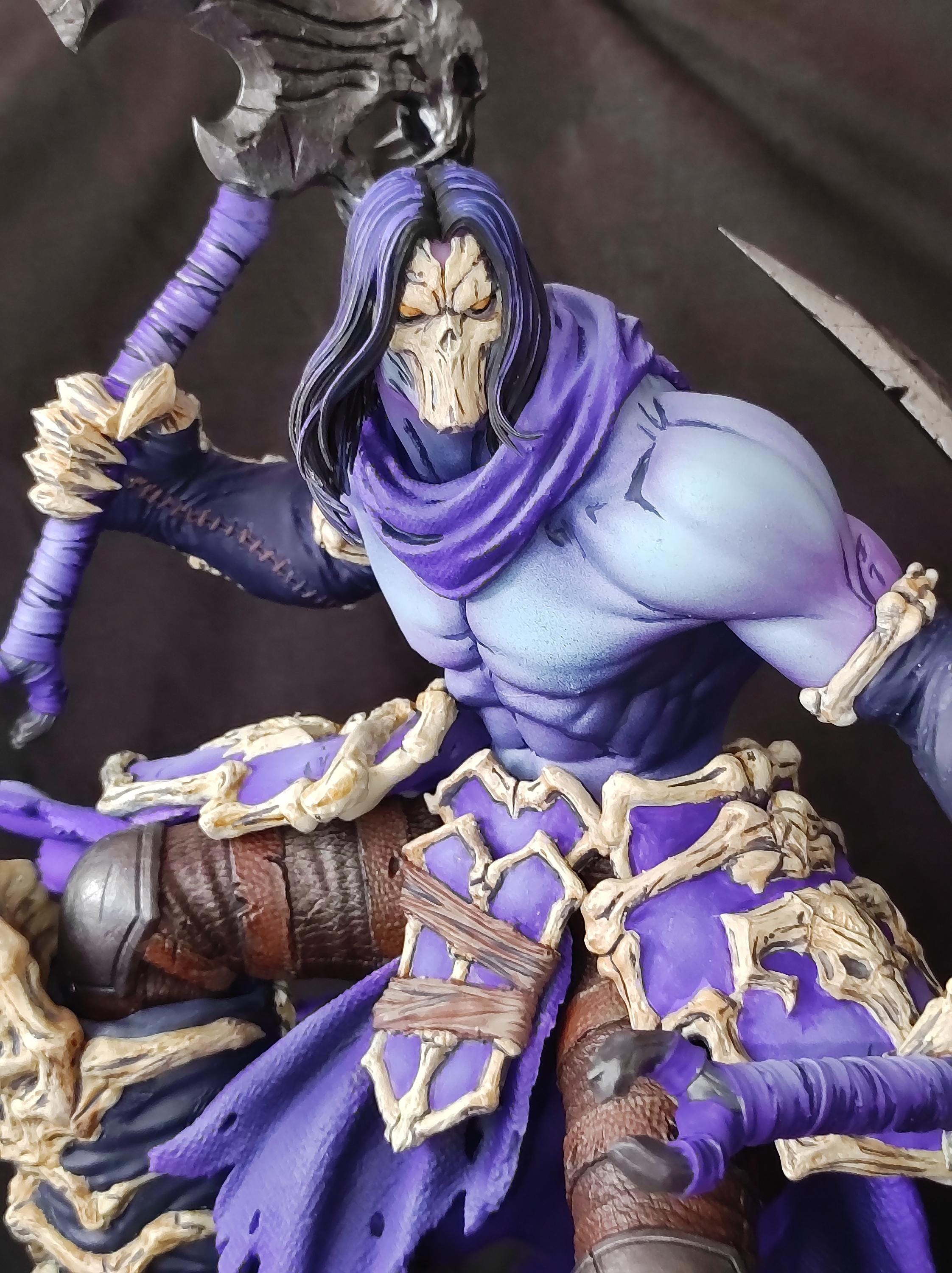 CA3D Darksiders 2 Death 1/6 Figure Painted - Etsy