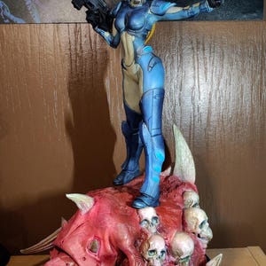 Starcraft Nova figurine/figure (CA3D studios) painted/painted