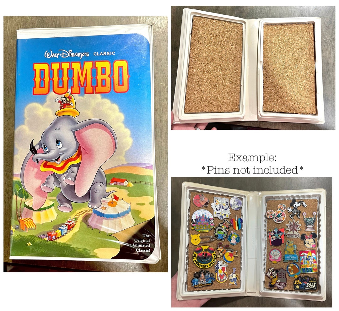 Dumbo VHS Pin Carrying Case Etsy
