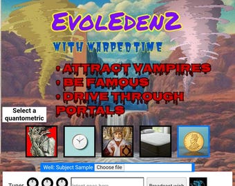 Straightforward Radionics Wish Machine. EvolEden2 by MysticWaveTech.