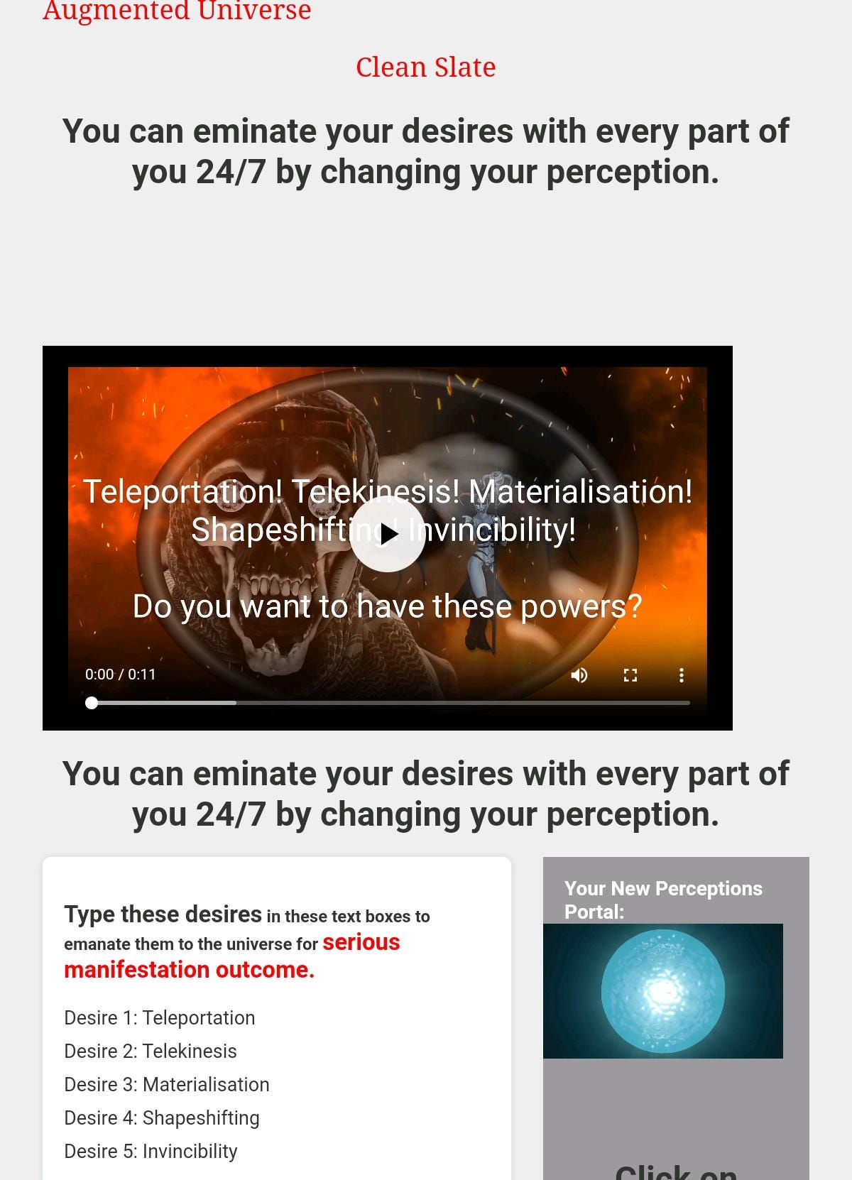 Perception Connection Application Pulse Perception Plus 2 Powers Perception Web App. It Can Be Run on Any ...