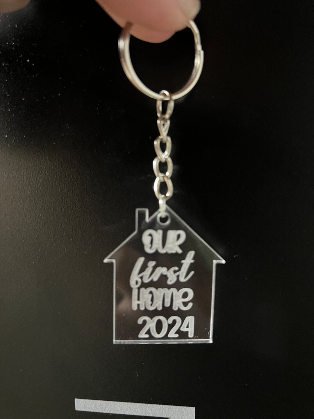 Home Keychain - Etsy