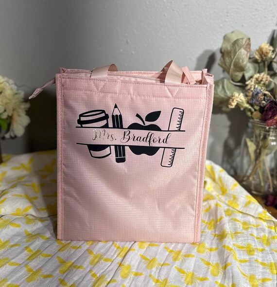 custom back to school lunch bag