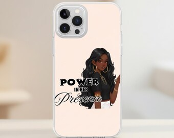 Power In HER presence iPhone 14 15 Series Mobile Phone Case |