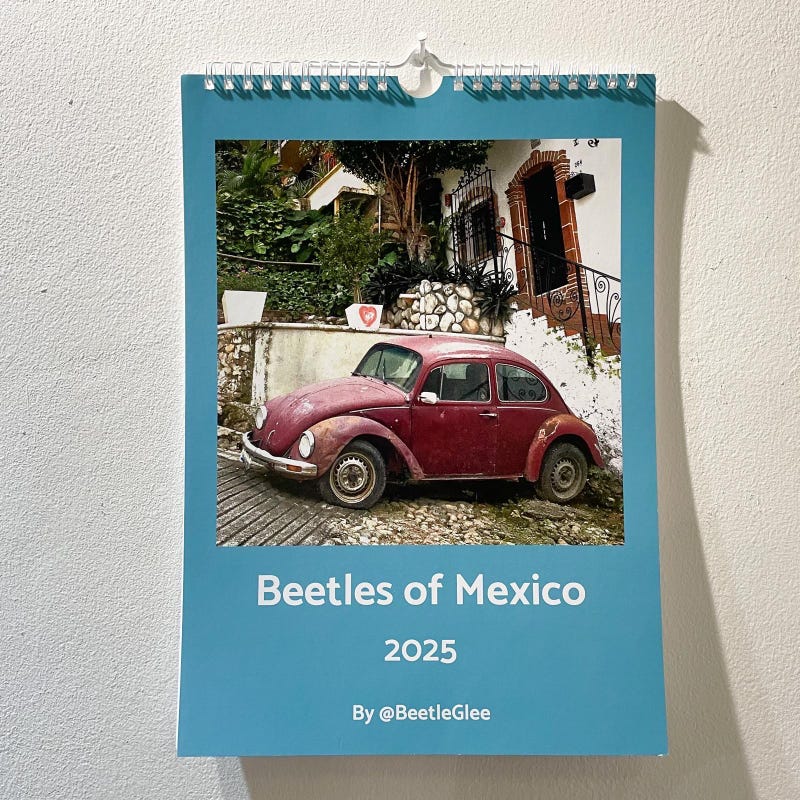 Desk Calendar 2025 Cars Etsy