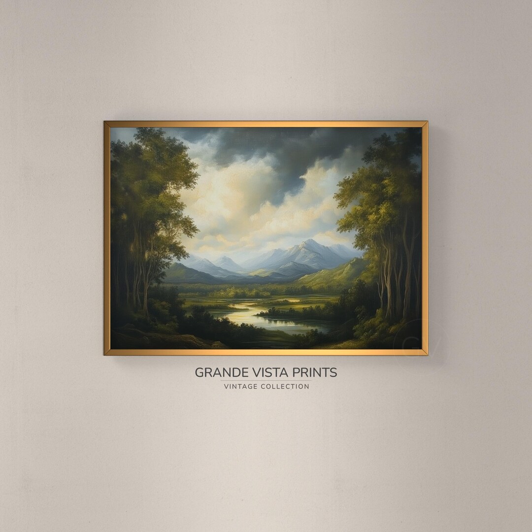 Valley Landscape Wall Art