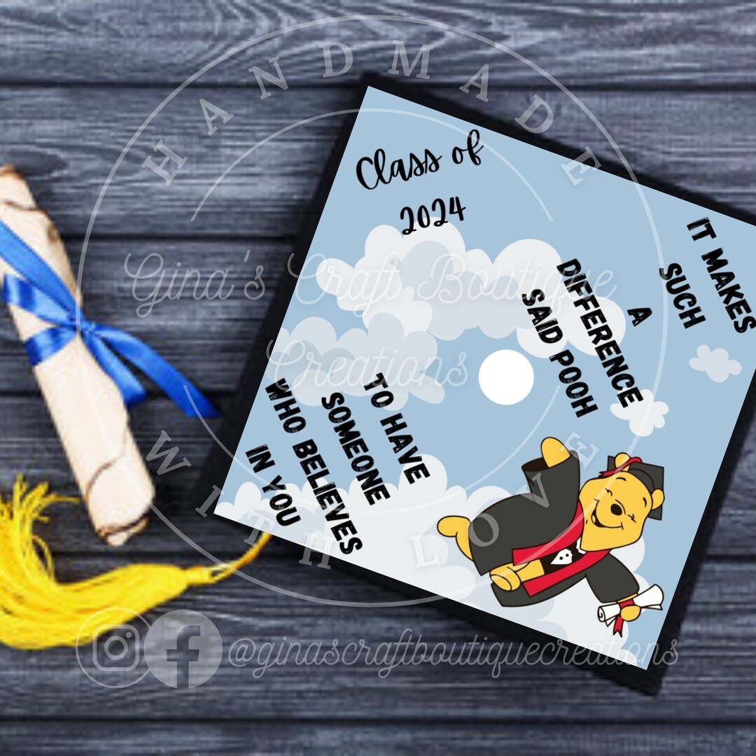 Graduation Cap Design - Etsy