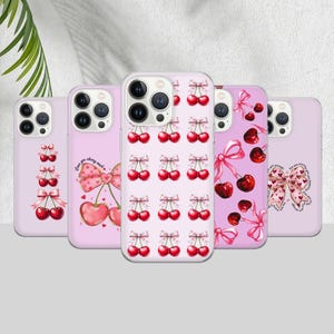 Preppy Coquette Phone Case Y2K Preppy  Cover for iPhone 17 16Pro Max, 15 Plus, 14, 13, 12, 11, XS & Samsung S25 S24 A56 A55, Pixel 10, 9, 8