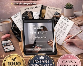 Faceless YouTube Automation eBook: AI Business Guide (PDF)