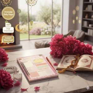 Ramadan Planner | Iftar Suhoor Tracker (Printable PDF)