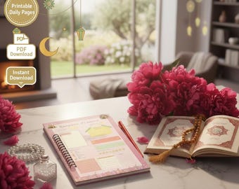 Ramadan Planner | Iftar Suhoor Tracker (Printable PDF)