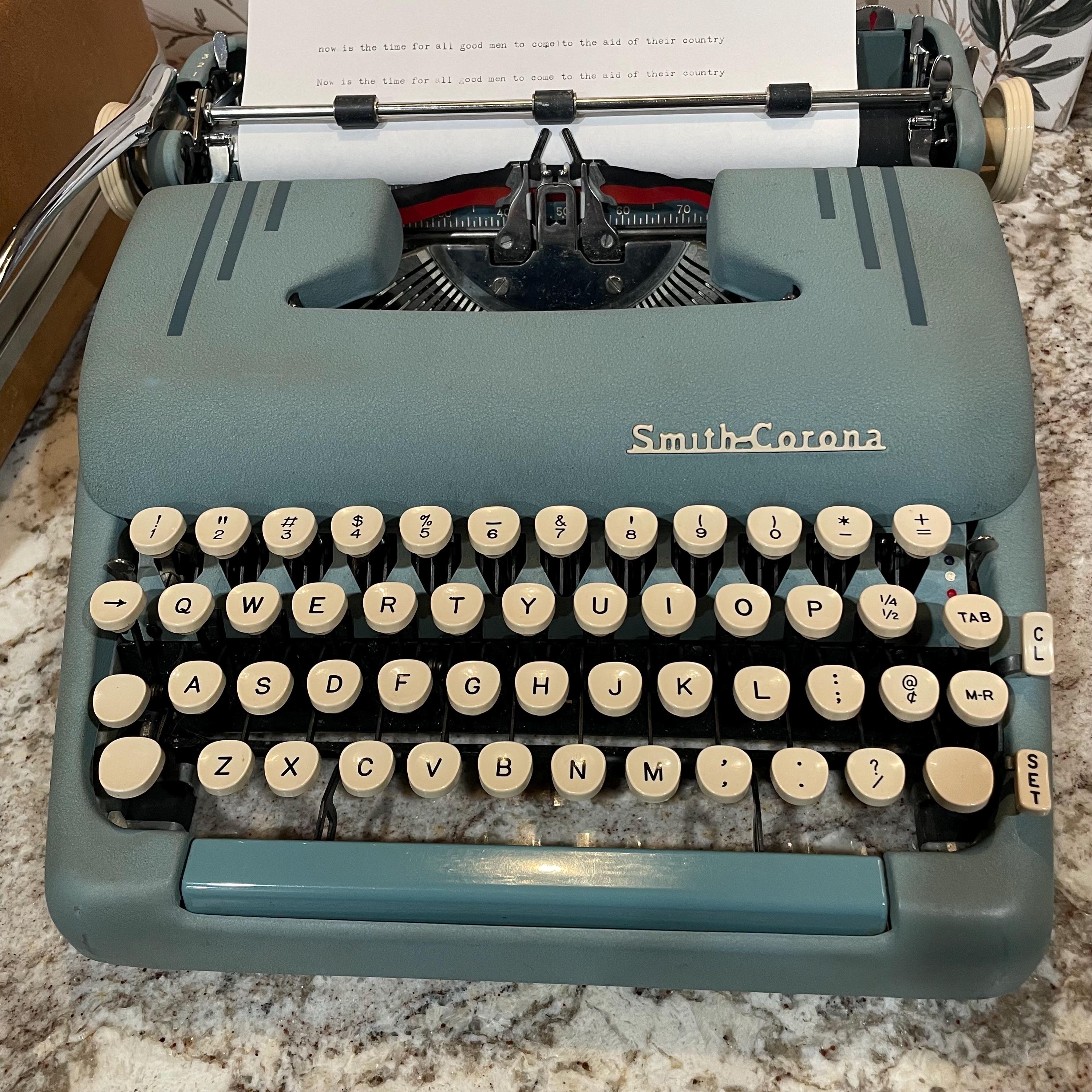 Smith Corona Silent Typewriter - Etsy