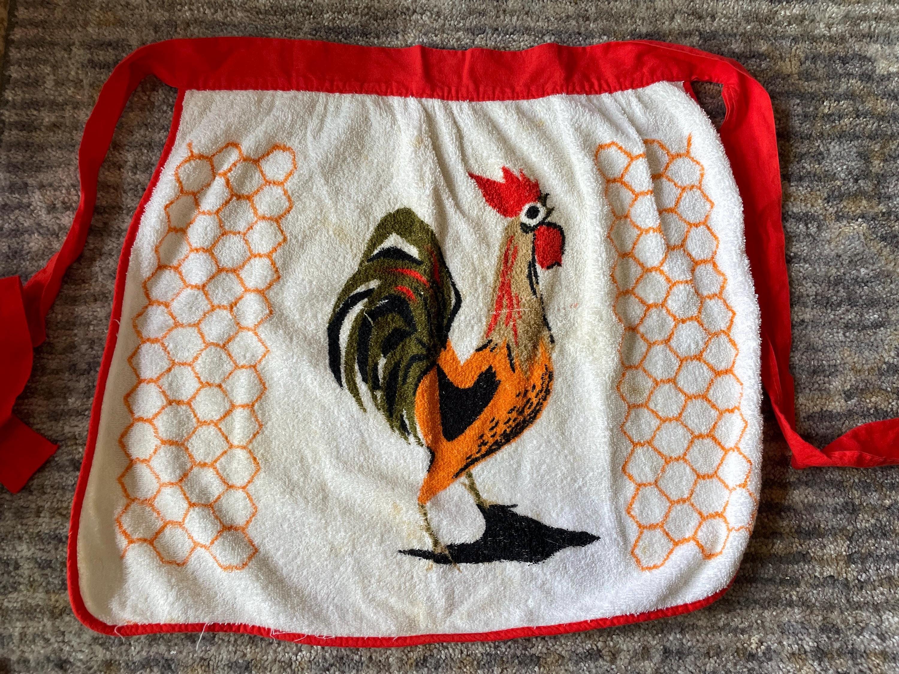 Vintage Terry Cloth Apron - Etsy Israel