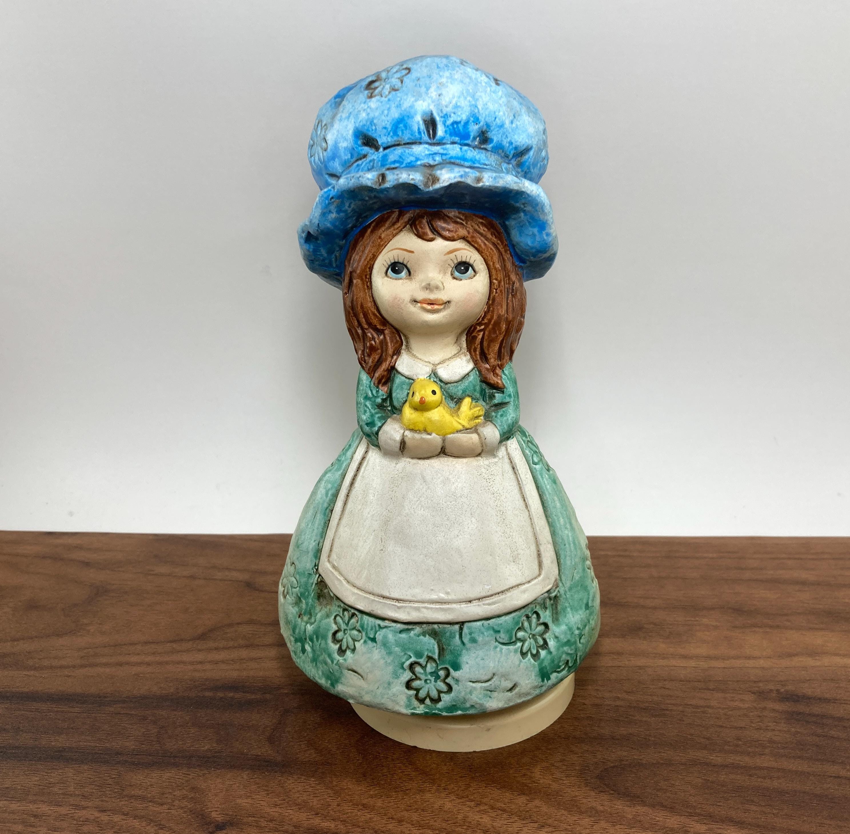 Schmid Music Box Ceramic Girl - Etsy