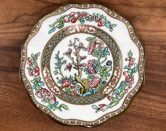 Antique Coalport Indian Tree Bread and Butter Plate