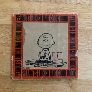 Snoopy Cookbook - Etsy