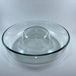 Vintage PYREX 25 cm Glass Bundt Cake Pan, Large Jello Mold, Made in France