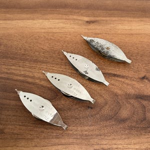 Vintage BOYE Metal Tatting Shuttle with Removable Bobbin Your Choice