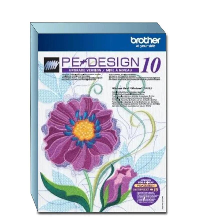 Brother PE DESIGN 10 Software voor borduurontwerp en