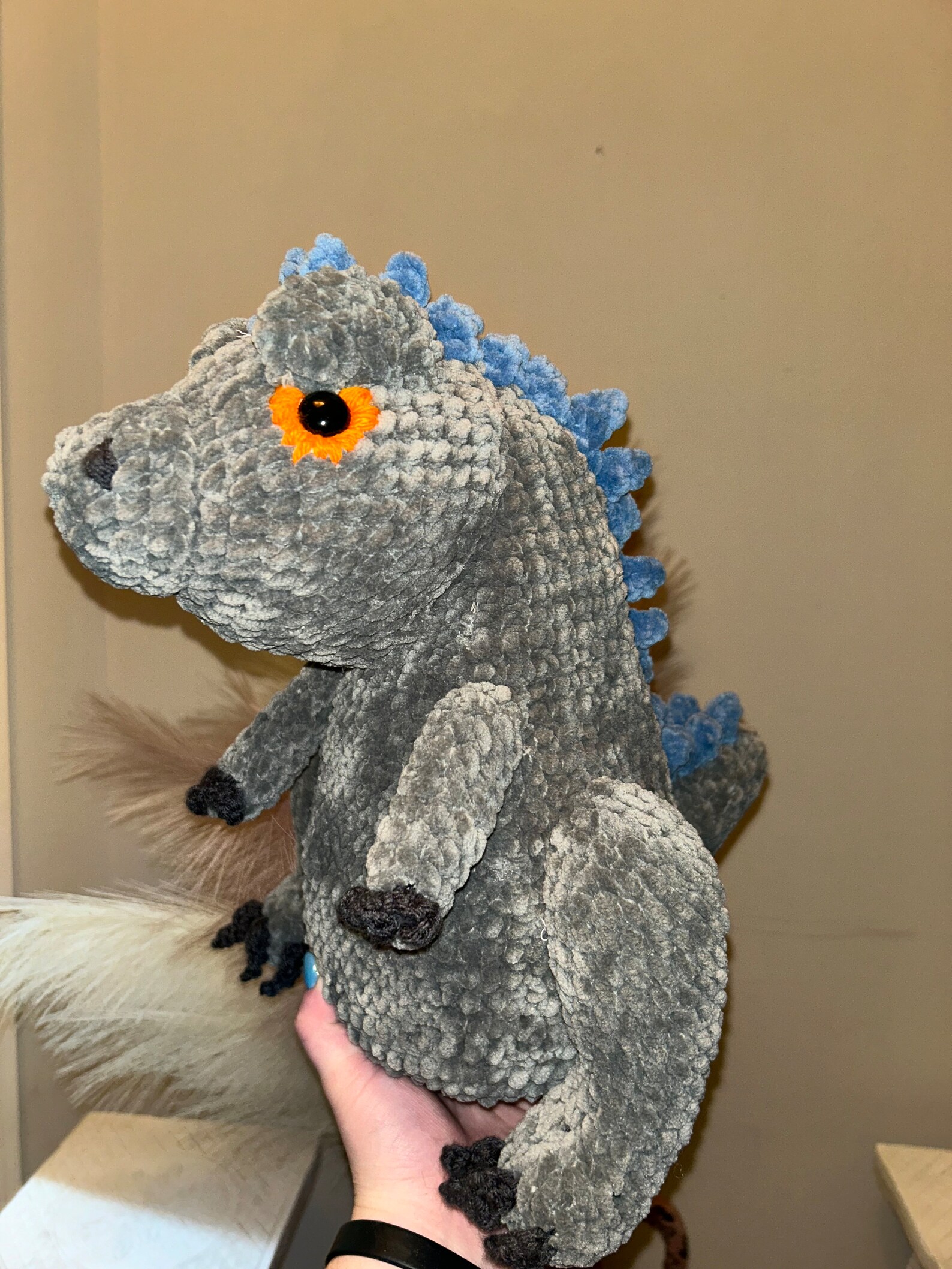 The World Ends, Godzilla Begins! - Crochet Godzilla - Etsy