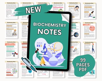 Biochemie & Organische Chemie Notizen: MCAT Lernführer (PDF)