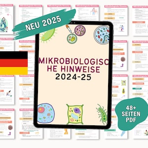 Complete Microbiology Masterclass Cheat Sheet Notes perfect for Medical Students to Prepare for Exams