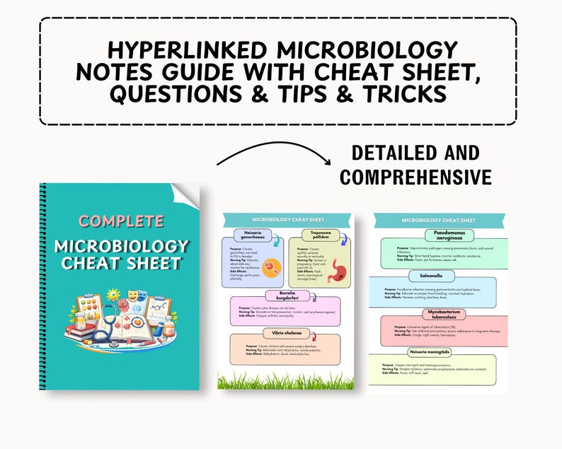 Verlinkte Hinweise zur Mikrobiologie - Studienführer, Übungsfragen, Tipps, & Pflege-Spickzettel Bild 8