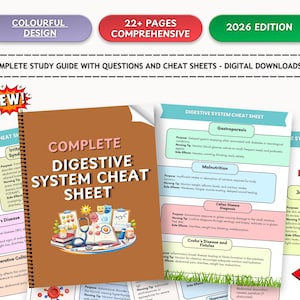 Guía rápida de enfermería del sistema digestivo / Referencia de trastornos gastrointestinales (PDF)