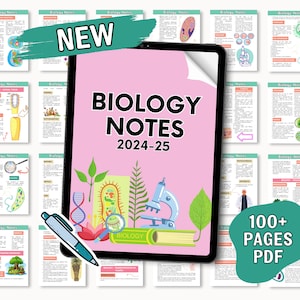 Ultimate Biology Notes  2024 perfect for students to Learn and Succeed in Your Exams, Made By Professional